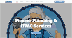 Desktop Screenshot of pioneerplumbing.com